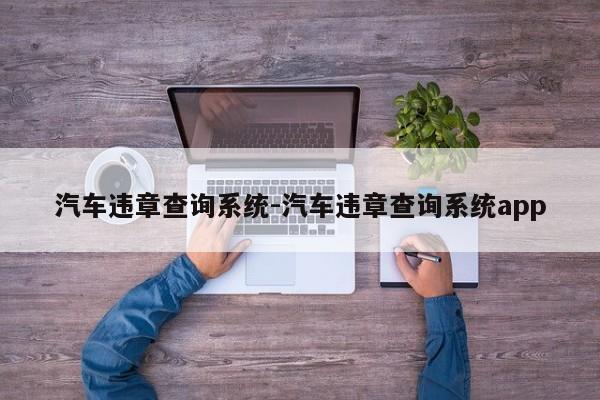 汽车违章查询系统-汽车违章查询系统app