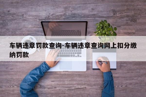 车辆违章罚款查询-车辆违章查询网上扣分缴纳罚款