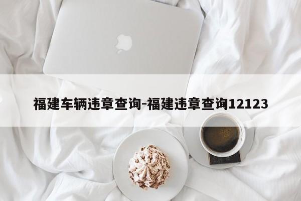 福建车辆违章查询-福建违章查询12123
