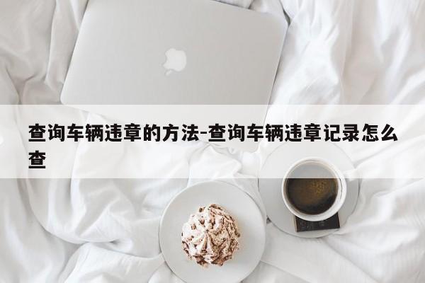 查询车辆违章的方法-查询车辆违章记录怎么查
